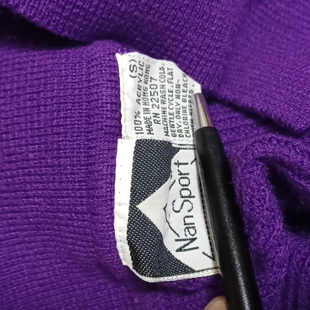 NAN SPORTS SWEATER SIZE S - Picture 5 of 6